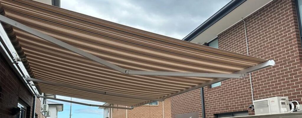 folding arm awnings